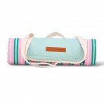 Picnic Mat | Picnic Mat | Pink + Green Stripe Picnic Mat | Picnic Mat | Pink + Green Stripe